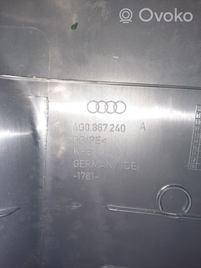 Audi A6 S6 C7 4G (B) Revêtement de pilier (bas) 4G0867240