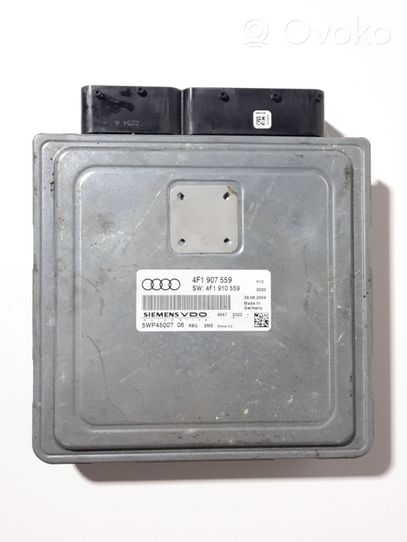 Audi A6 S6 C6 4F Moottorin ohjainlaite/moduuli 4F1907559