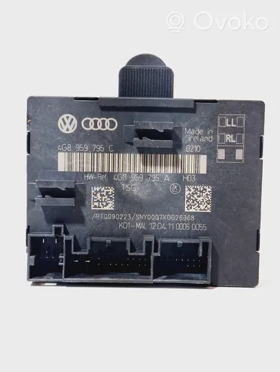 Audi A7 S7 4G Oven ohjainlaite/moduuli 4G8959795C