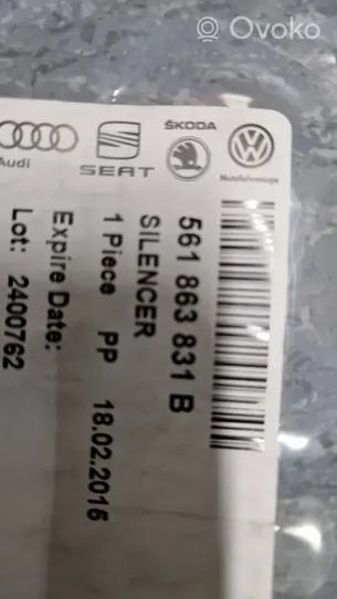 Volkswagen PASSAT B7 USA Konepellin ääni- ja lämpöeriste 561863831B