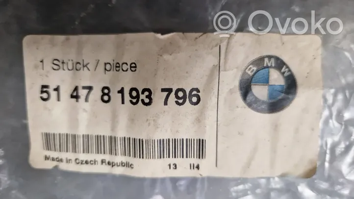 BMW 3 E46 Apatinis, bagažinės šono, apdailos skydas 51478193796