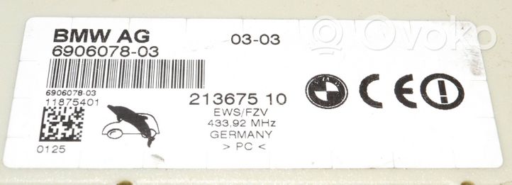 BMW 5 E39 Antenas pastiprinātājs 6906078