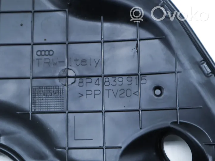Audi A3 S3 A3 Sportback 8P Altro elemento di rivestimento della portiera posteriore 8P4839915