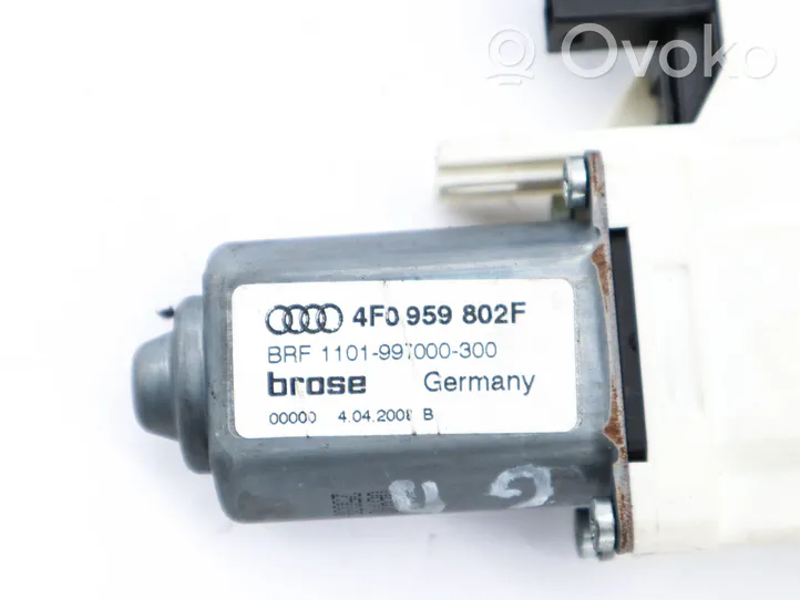 Audi A6 Allroad C6 Silniczek podnoszenia szyby drzwi tylnych 4F0959802F