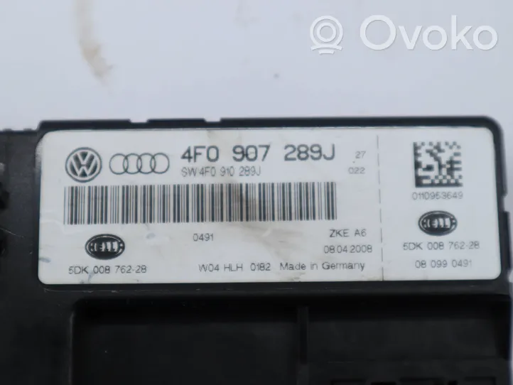 Audi A6 Allroad C6 Komforto modulis 4F0907289J