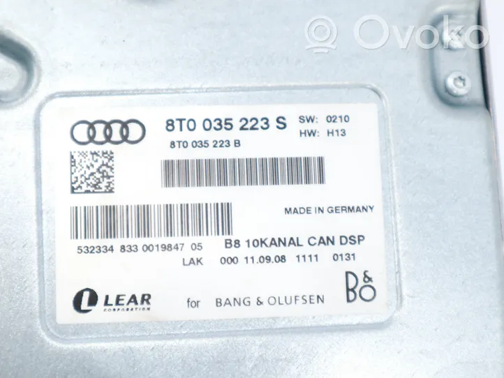 Audi A5 8T 8F Amplificateur de son 8T0035223S