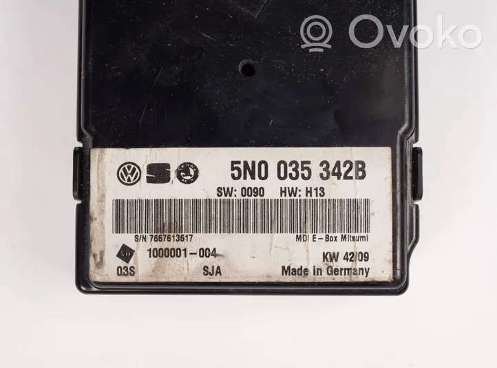 Volkswagen Golf VI USB interface control unit module 5N0035342B