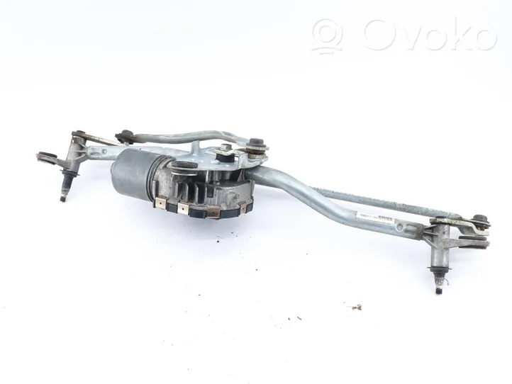 Audi A6 S6 C6 4F Motor y varillaje del limpiaparabrisas delantero 4F1955023K