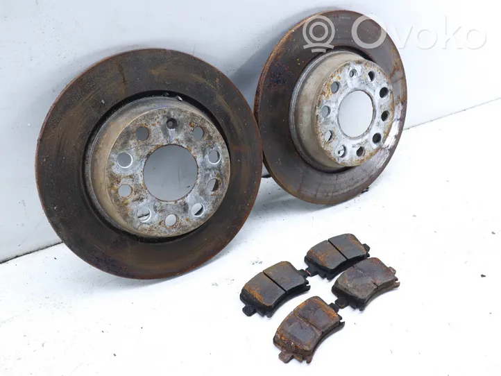 Volkswagen PASSAT CC Rear brake disc 1K0615601AD