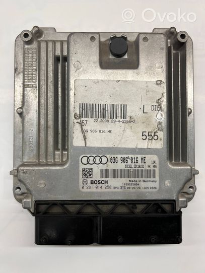 Audi A6 S6 C6 4F Engine control unit/module 03G906016ME