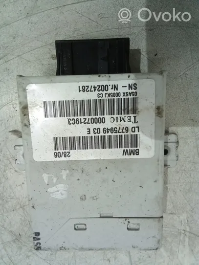 BMW 3 E90 E91 Cruise control unit/module 6775949