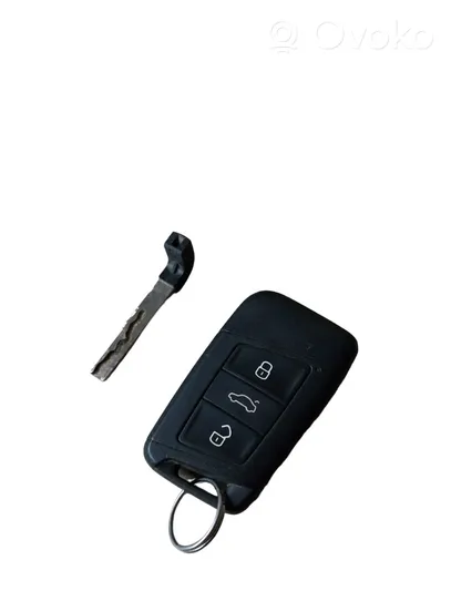 Volkswagen PASSAT B8 Užvedimo raktas (raktelis)/ kortelė 490C08VR