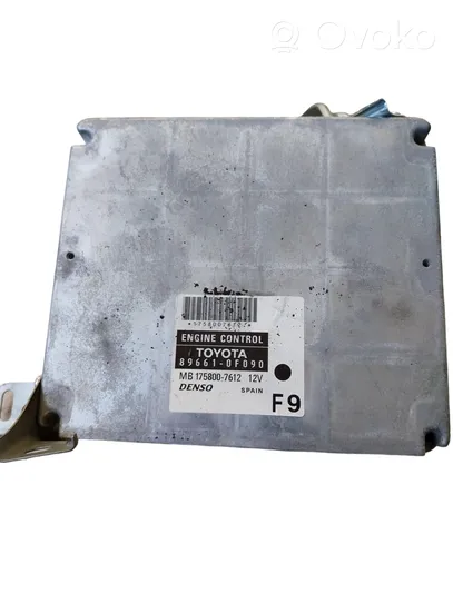 Toyota Corolla Verso E121 Kit calculateur ECU et verrouillage 896610F090