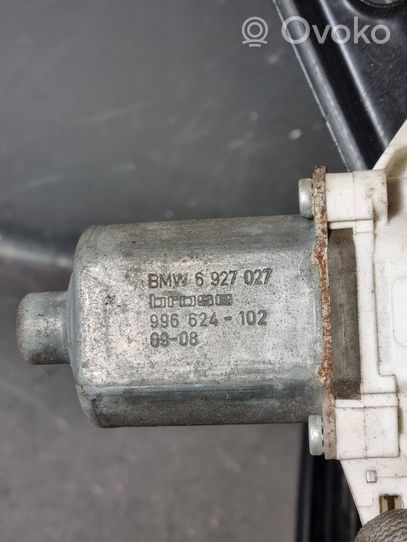 BMW 3 E90 E91 Mécanisme de lève-vitre avec moteur 6927027