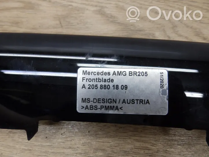 Mercedes-Benz C W205 Labbro del paraurti anteriore A2058801809