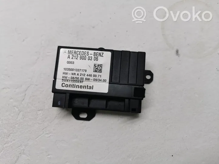 Mercedes-Benz C W204 Polttoainepumpun rele A2129000306