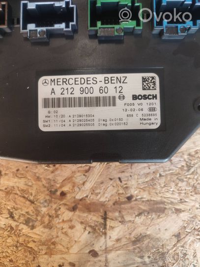 Mercedes-Benz E AMG W212 Module de fusibles A2129006012