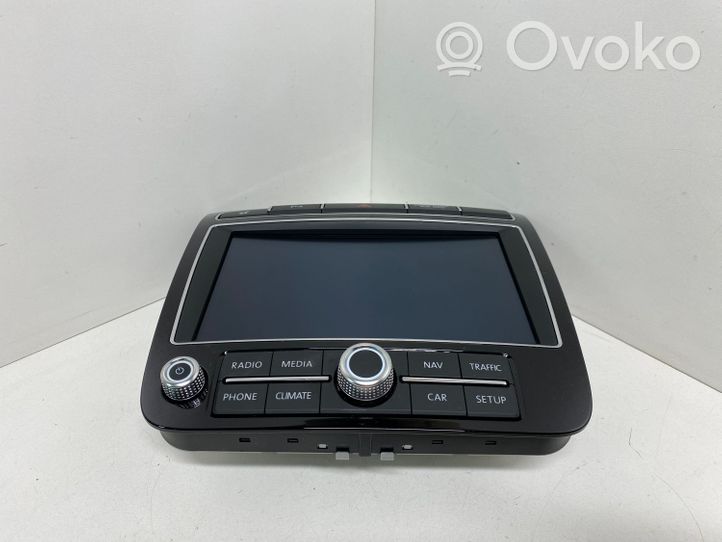 Volkswagen Touareg II Pantalla/monitor/visor 7P6919603J