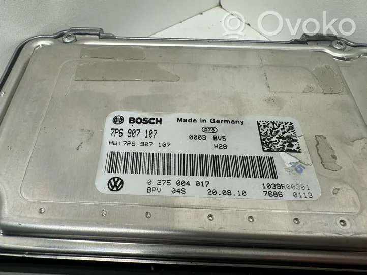 Volkswagen Touareg II Camera control unit module 7P6907107