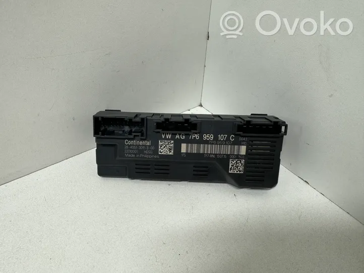 Volkswagen Touareg II Tailgate/trunk control unit/module 7P6959107C