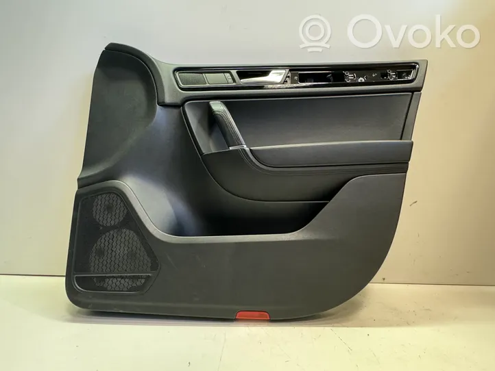 Volkswagen Touareg II Front door card panel trim 