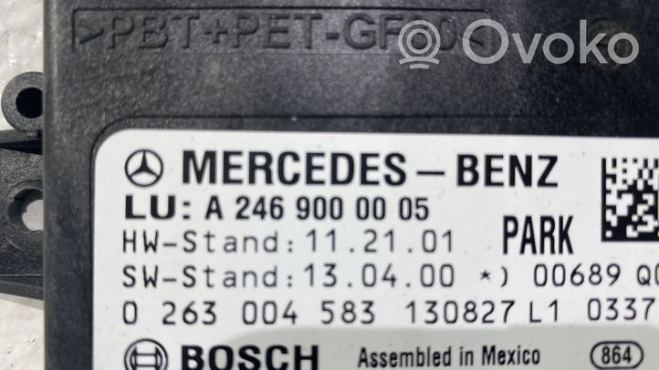 Mercedes-Benz A W176 Pysäköintitutkan (PCD) ohjainlaite/moduuli A2469000005