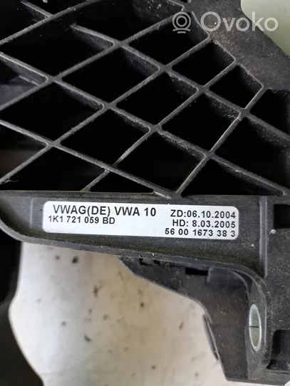 Volkswagen Golf V Pedale della frizione 1K1721059BD