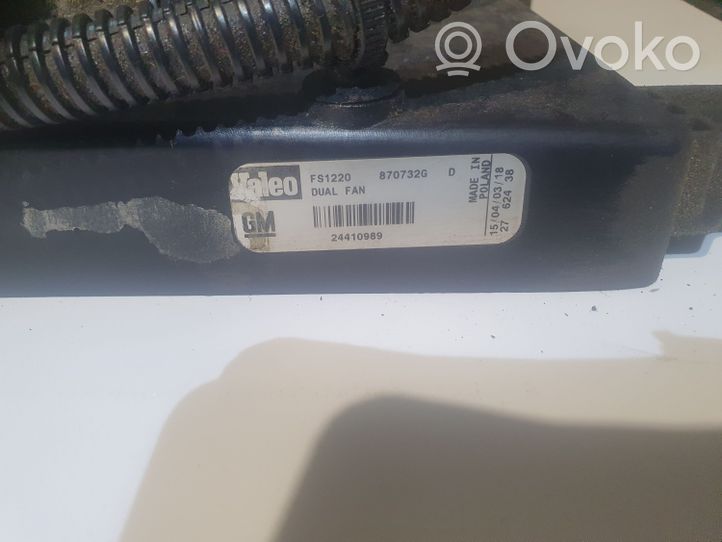 Opel Signum Convogliatore ventilatore raffreddamento del radiatore 870732G