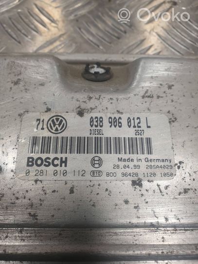 Volkswagen Golf IV Engine control unit/module 038906012L
