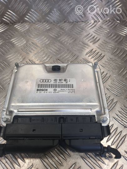 Audi A6 S6 C5 4B Sterownik / Moduł ECU 4B2907401J