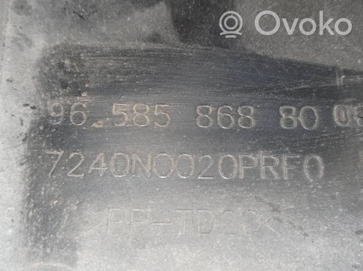 Citroen C4 Grand Picasso Cache de protection sous moteur 9658586880