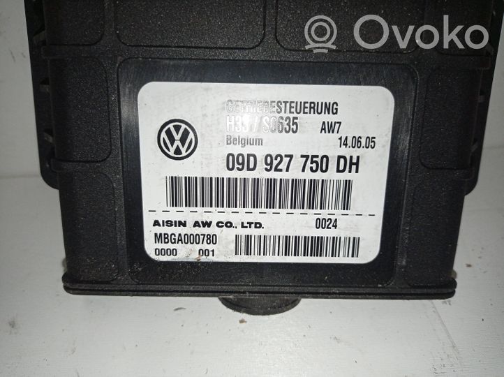 Volkswagen Touareg I Module de contrôle de boîte de vitesses ECU 09D927750DH