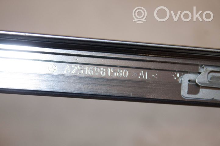 Mercedes-Benz R W251 Takaoven lasin muotolista A2516981580