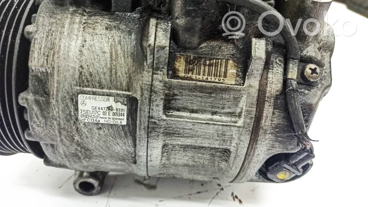 Mercedes-Benz CLC CL203 Compressore aria condizionata (A/C) (pompa) A0012301411