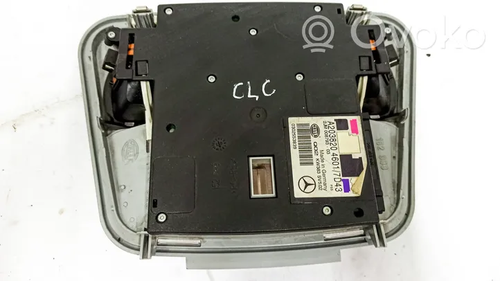 Mercedes-Benz CLC CL203 Illuminazione sedili anteriori A2038204601