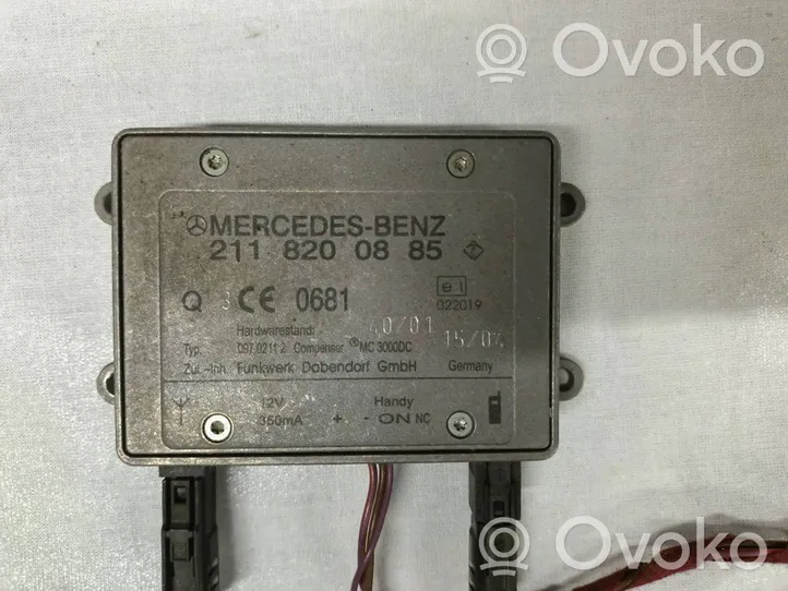 Mercedes-Benz E W211 Bluetooth-antenni 2118200885