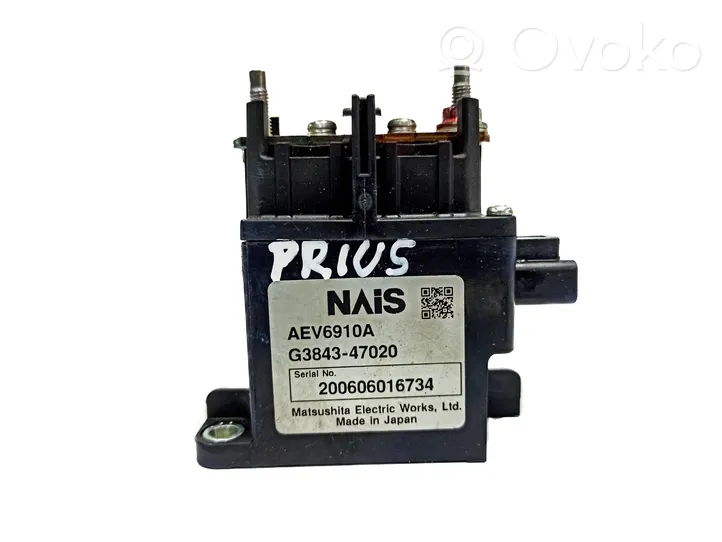 Toyota Prius (XW20) Relè lampeggiatore d'emergenza G384347020