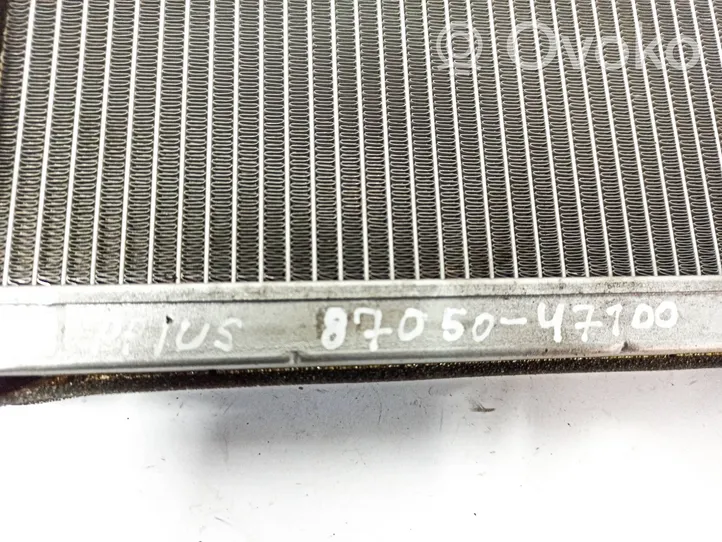 Toyota Prius (XW20) Ilmastointilaitteen sisälauhdutin (A/C) 8705047100