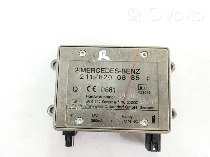 Mercedes-Benz R W251 Module unité de contrôle d'antenne 2118200885