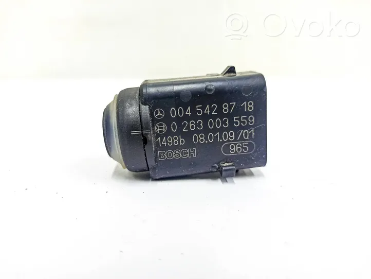 Mercedes-Benz R W251 Capteur de stationnement PDC 0045428718