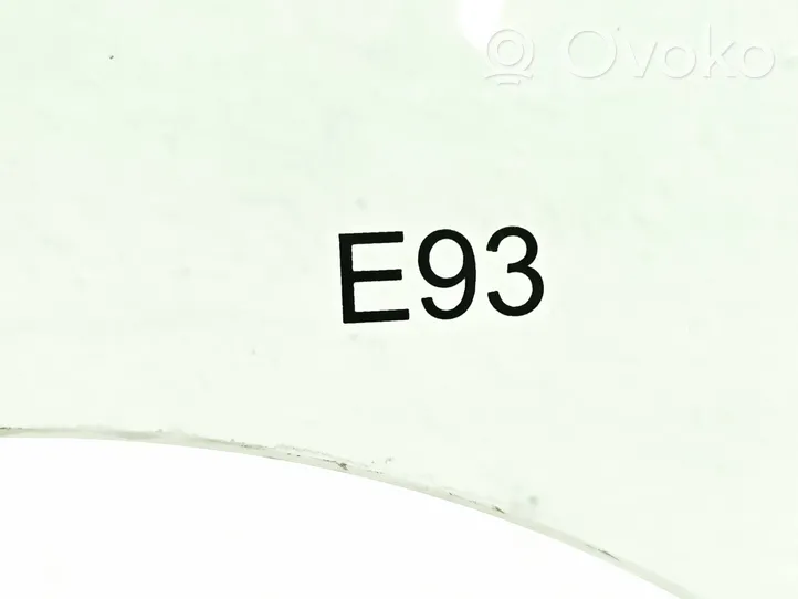 BMW 3 E92 E93 Pagrindinis priekinių durų stiklas (keturdurio) E243R001167