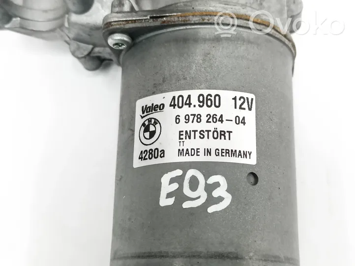 BMW 3 E92 E93 Moteur d'essuie-glace 6978264