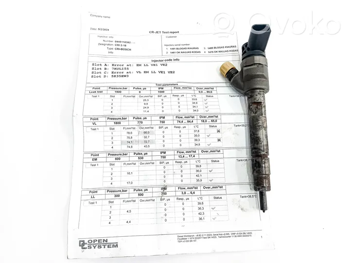 BMW 3 E92 E93 Injecteur de carburant 781070202