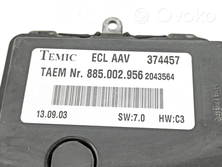 Mercedes-Benz ML W163 Relè della ventola di raffreddamento 885002956