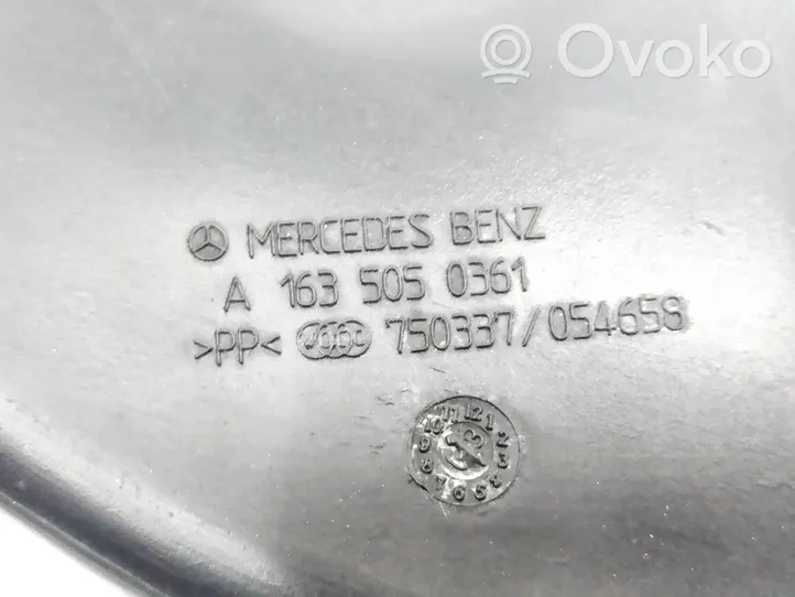 Mercedes-Benz ML W163 Parte del condotto di aspirazione dell'aria A1635050361