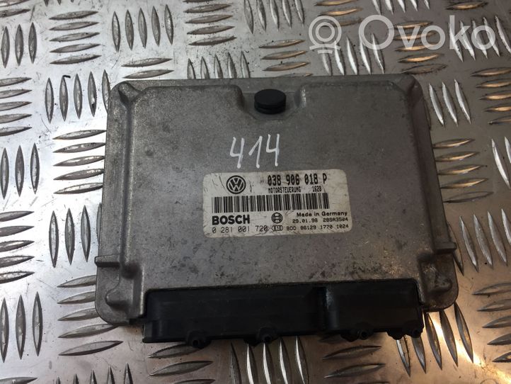 Volkswagen PASSAT B5.5 Engine control unit/module 038906018P