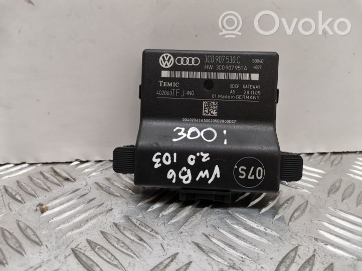 Volkswagen PASSAT B6 Gateway control module 3C0907530C