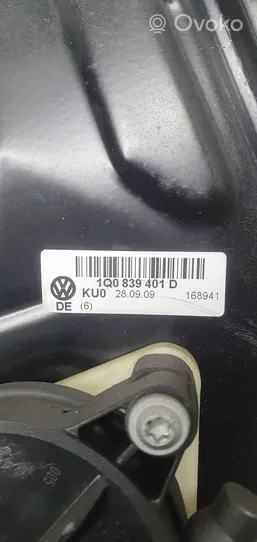 Volkswagen Eos Takaoven ikkunan nostin moottorilla 1Q0839401D