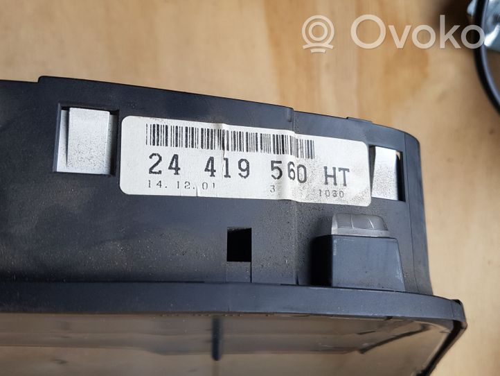 Opel Zafira A Speedometer (instrument cluster) 24419560HT