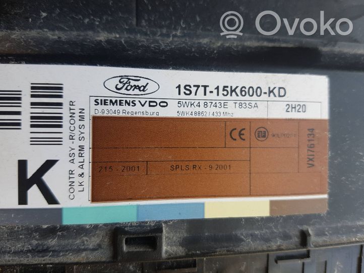 Ford Mondeo Mk III Moduł / Sterownik komfortu 1S7T15K600KD